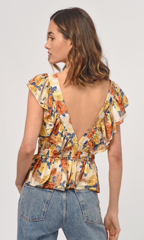 CLADELA RUFFLE SHIRT